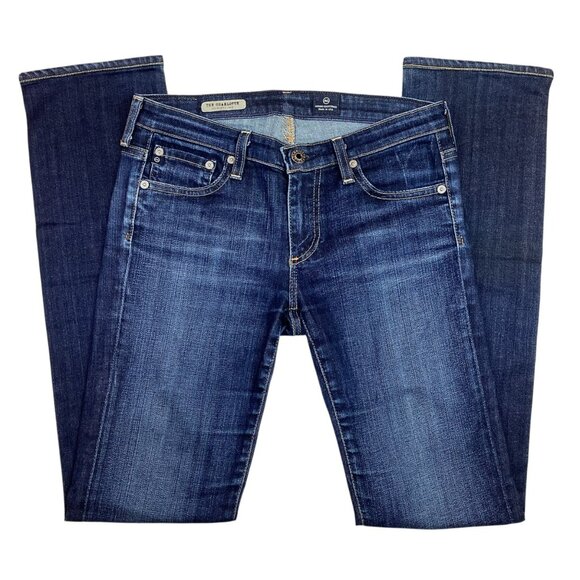 Adriano Goldschmied  Charlotte Straight Leg Jeans Womens 27R  Made In USA - Picture 3 of 14